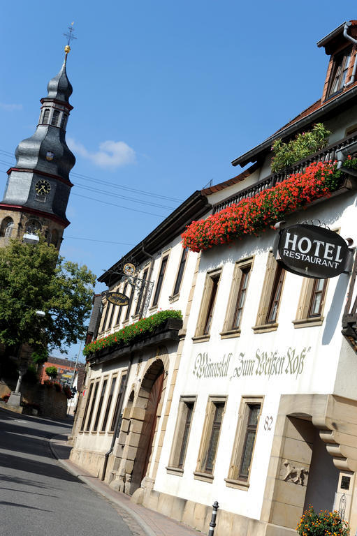 Weinkastell Zum Weissen Ross Hotel Kallstadt Kültér fotó