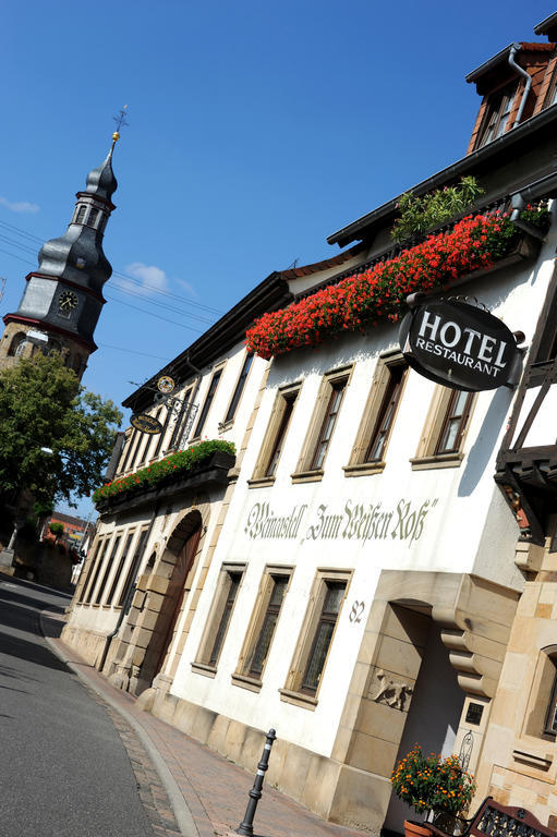 Weinkastell Zum Weissen Ross Hotel Kallstadt Kültér fotó