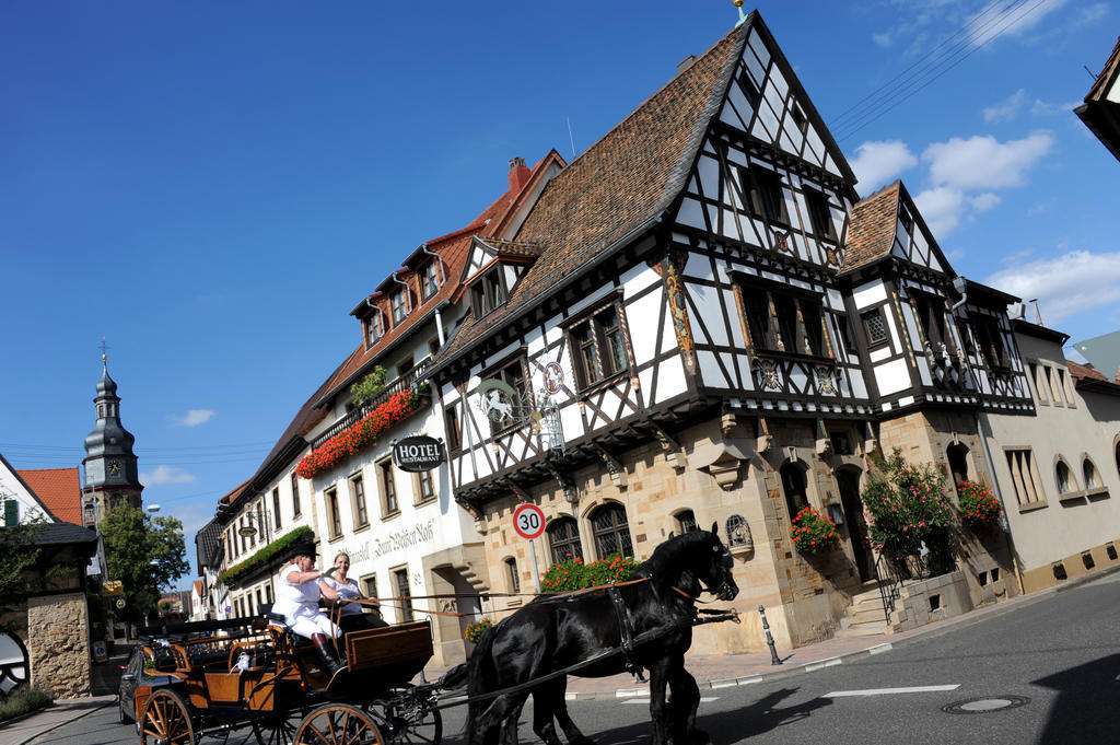 Weinkastell Zum Weissen Ross Hotel Kallstadt Kültér fotó